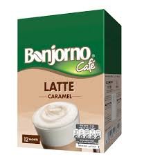 كابتشينو بونجورنو لاتيه كراميل